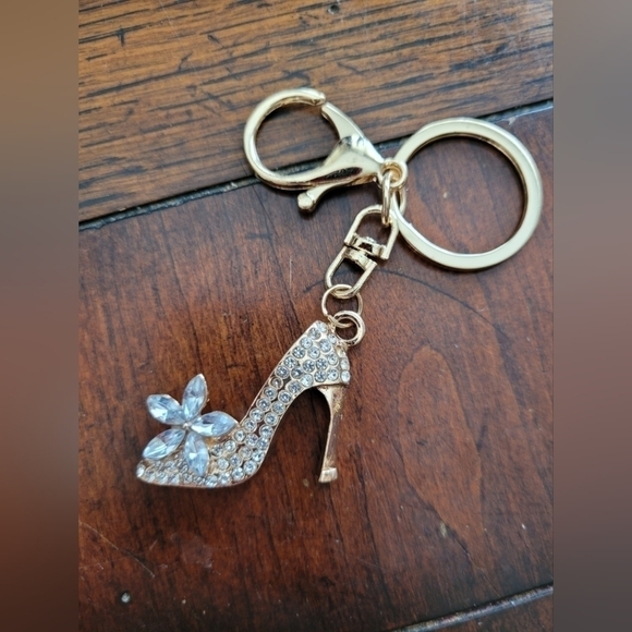 Bag Charm if heel with flower - Picture 4 of 4